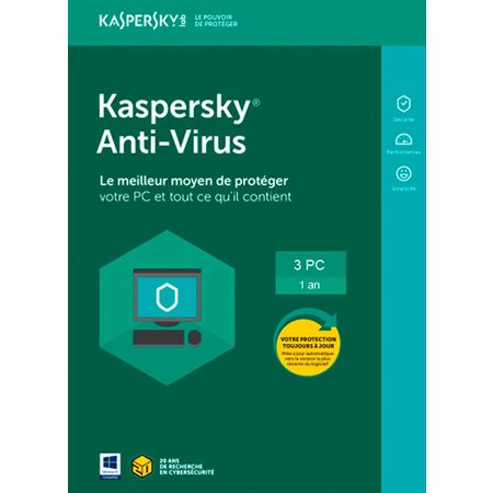 Kaspersky Anti-Virus 3PC