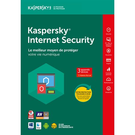 Kaspersky Internet Security 3PC