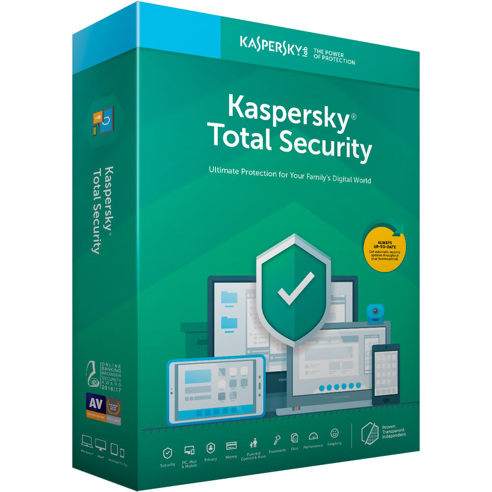 Kaspersky total Security 3PC