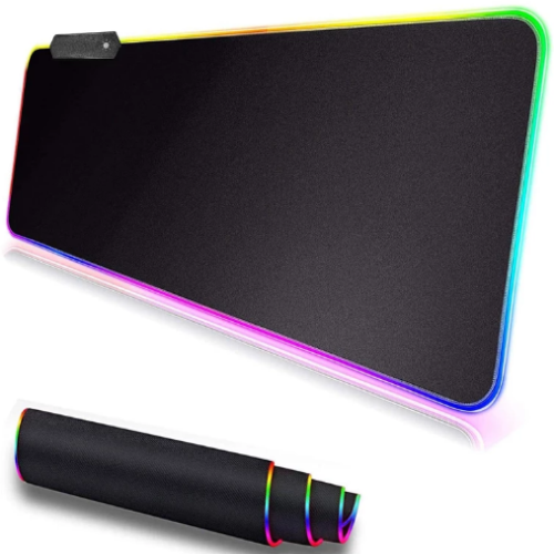 Tapis de Souris de jeu RGB - Créer votre rêve Setup - voyant lumineux Tapis  de souris avec